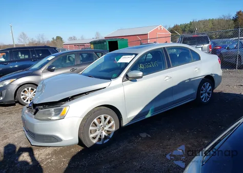2011 Volkswagen Jetta 2.5L Se z USA, uszkodzony, nr VIN 3VWDZ7AJ6BM348342